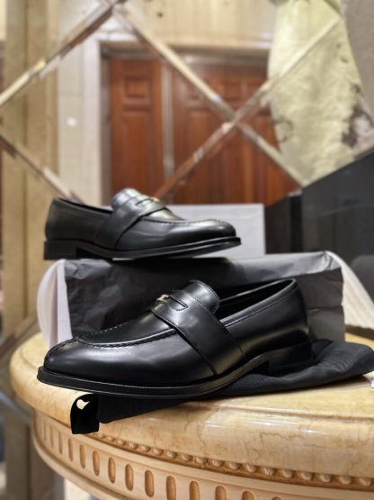 REPLICA CELINE MALAQUAIS TRIOMPHE LOAFER IN POLISHED BULL #3927 - Image 3