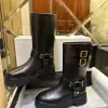 REPLICA CELINE BIKER MID BOOT WITH HARNESS IN CALFSKIN #3922 - Image 2