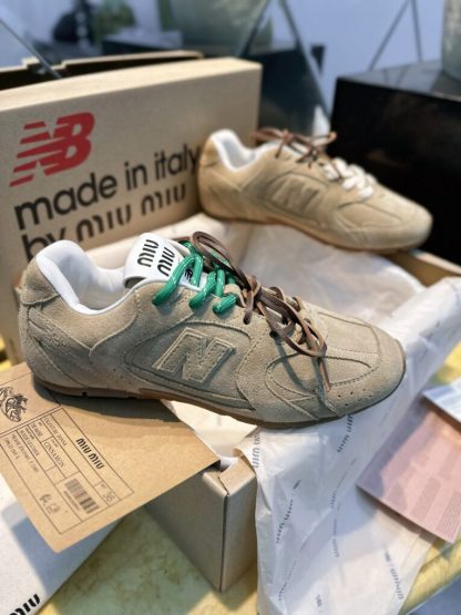  New Balance X Miu Miu 530 SL suede sneakers #4022 - Image 14