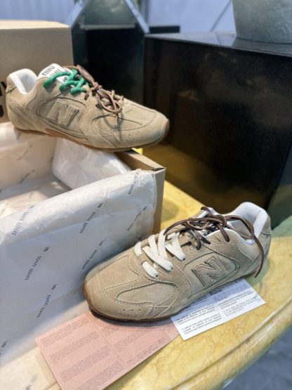  New Balance X Miu Miu 530 SL suede sneakers #4022 - Image 15