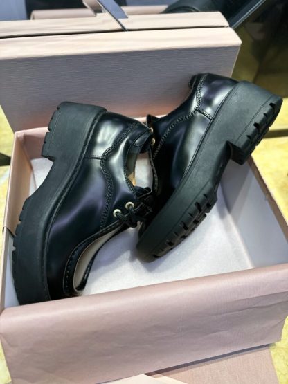  Miu Miu Leather lace-up shoes  #4028 - Image 5