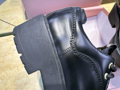  Miu Miu Leather lace-up shoes  #4028 - Image 12