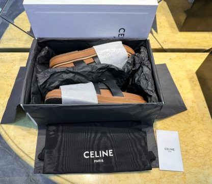 REPLICA CELINE WOMEN'S TIPPI SLIDE IN CALFSKIN #3925 - Image 8