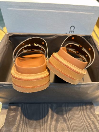 REPLICA CELINE WOMEN'S TIPPI SLIDE IN CALFSKIN #3925 - Image 9