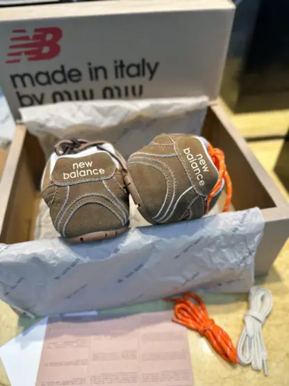  New Balance X Miu Miu 530 SL suede sneakers #4031 - Image 2