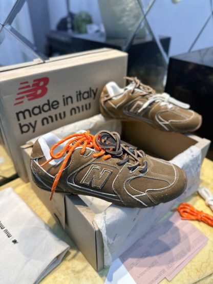  New Balance X Miu Miu 530 SL suede sneakers #4031 - Image 5