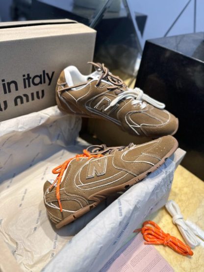  New Balance X Miu Miu 530 SL suede sneakers #4031 - Image 7