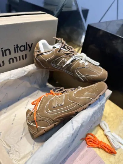  New Balance X Miu Miu 530 SL suede sneakers #4031 - Image 7