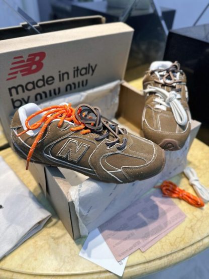  New Balance X Miu Miu 530 SL suede sneakers #4031 - Image 8