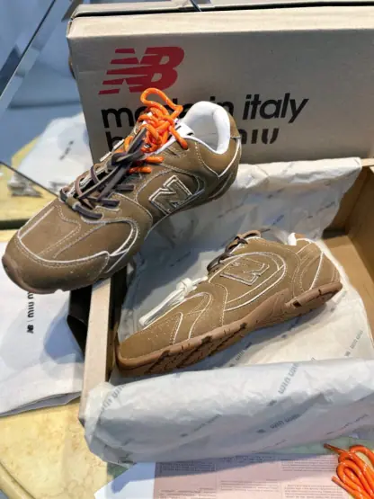  New Balance X Miu Miu 530 SL suede sneakers #4031 - Image 10