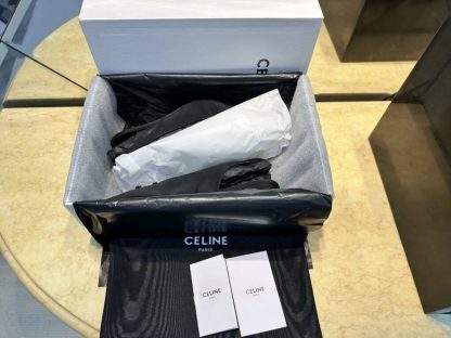 REPLICA CELINE ALMA TRIOMPHE SLINGBACK IN GROS-GRAIN HIGH HEEL SHOES #3928 - Image 10
