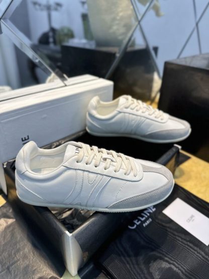 REPLICA CELINE JOGGER LOW LACE-UP SNEAKER IN CALFSKIN & SUEDE CALFSKIN #3924 - Image 19