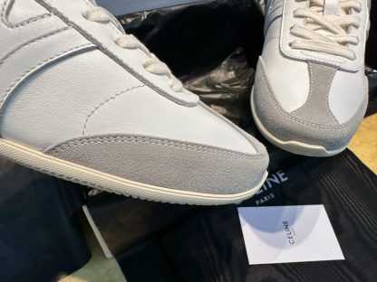 REPLICA CELINE JOGGER LOW LACE-UP SNEAKER IN CALFSKIN & SUEDE CALFSKIN #3924 - Image 3