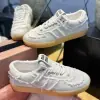  Miu Miu Denim sneakers White #4024 - Image 8