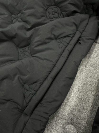  Louis Vuitton Monogram Quilted Hooded Blouson 1AFA72 #3985 - Image 16