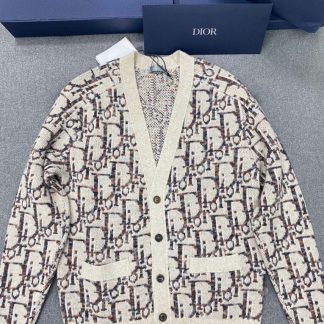 Replica Dior Oblique Cardigan Sweater With Buttons #3980