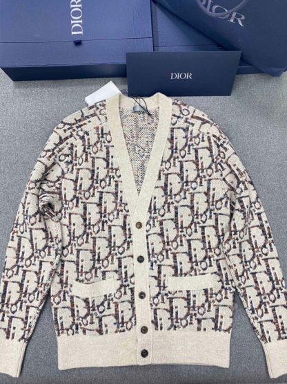 Replica Dior Oblique Cardigan Sweater With Buttons #3980