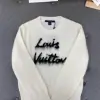  Louis Vuitton Brushed Knit Jumper 1AGHCT White #3988 - Image 3