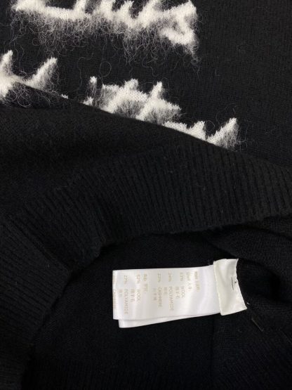  Louis Vuitton Brushed Knit Jumper 1AGHCT Black #3987 - Image 12