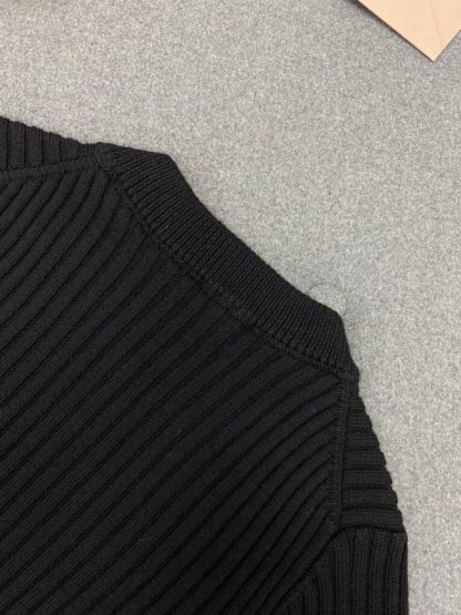  Miu Miu Cropped wool sweater Black Knitwear Women #3984 - Image 14