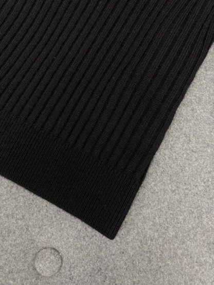  Miu Miu Cropped wool sweater Black Knitwear Women #3984 - Image 12