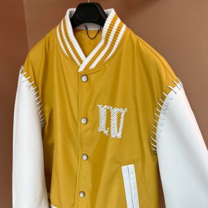  Louis Vuitton Embroidered Varsity Blouson 1AFXDD #4013 - Image 4
