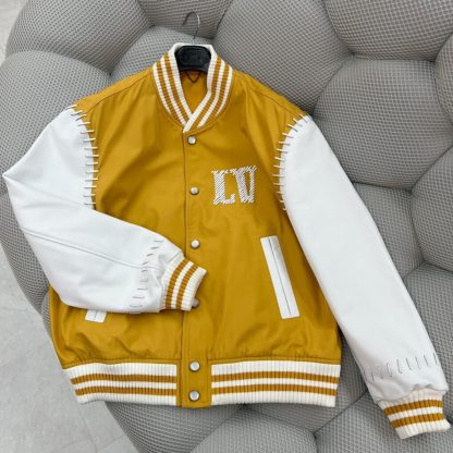  Louis Vuitton Embroidered Varsity Blouson 1AFXDD #4013 - Image 2