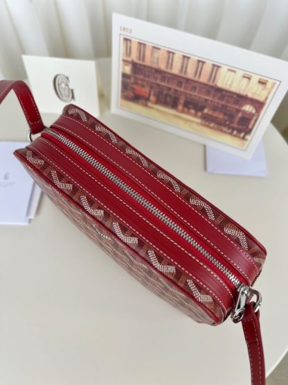  Goyard Cap-Vert PM Bag Red #4058 - Image 7