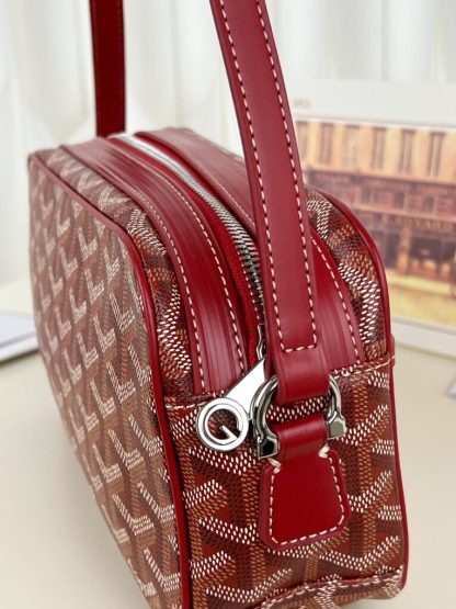  Goyard Cap-Vert PM Bag Red #4058 - Image 3