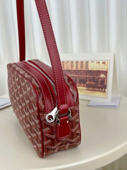  Goyard Cap-Vert PM Bag Red #4058 - Image 8