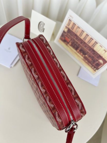  Goyard Cap-Vert PM Bag Red #4058 - Image 9