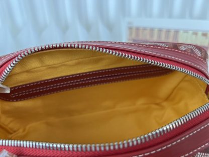  Goyard Cap-Vert PM Bag Red #4058 - Image 10