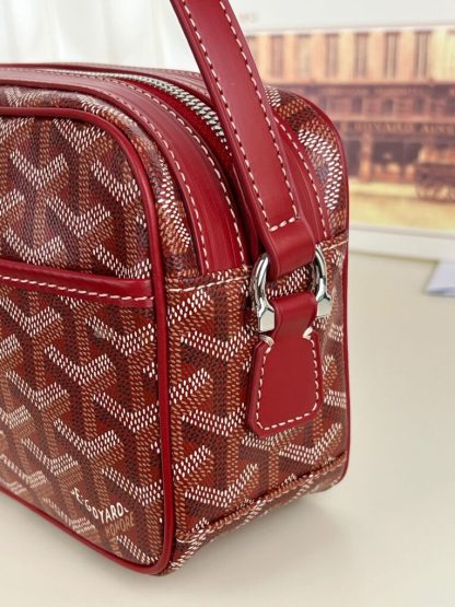  Goyard Cap-Vert PM Bag Red #4058 - Image 11