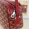  Goyard Cap-Vert PM Bag Red #4058 - Image 12
