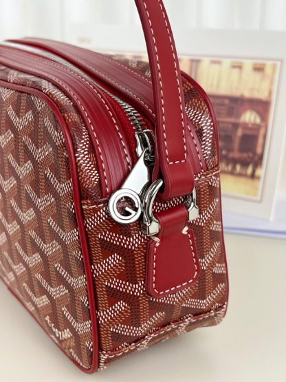  Goyard Cap-Vert PM Bag Red #4058 - Image 12
