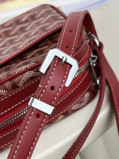  Goyard Cap-Vert PM Bag Red #4058 - Image 15