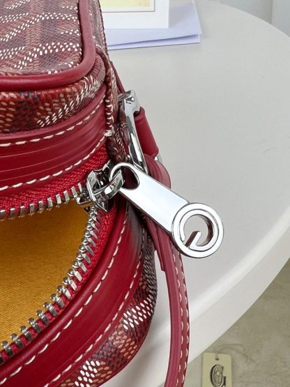  Goyard Cap-Vert PM Bag Red #4058 - Image 17