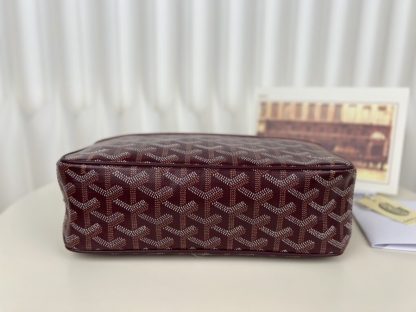  Goyard Cap-Vert PM Bag Burgundy #4057 - Image 8