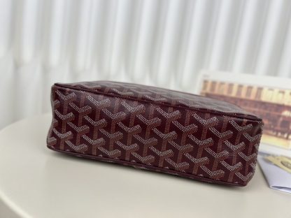  Goyard Cap-Vert PM Bag Burgundy #4057 - Image 9