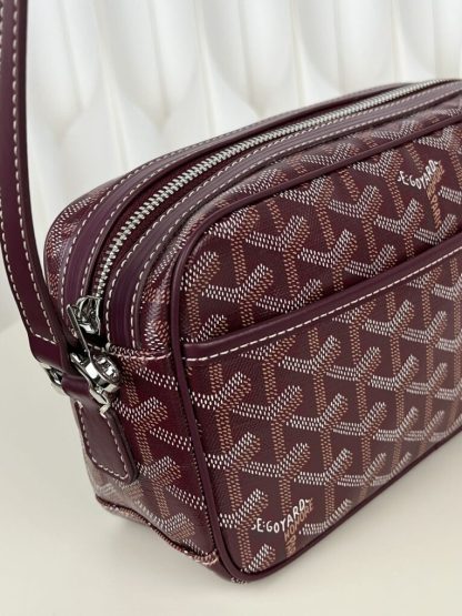  Goyard Cap-Vert PM Bag Burgundy #4057 - Image 2