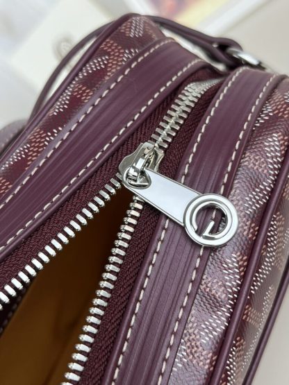  Goyard Cap-Vert PM Bag Burgundy #4057 - Image 11