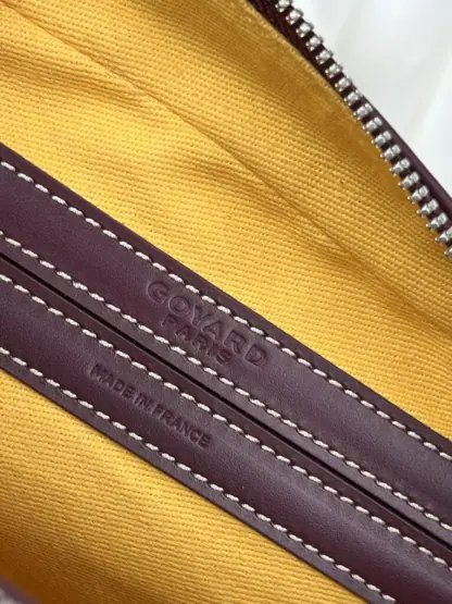  Goyard Cap-Vert PM Bag Burgundy #4057 - Image 12