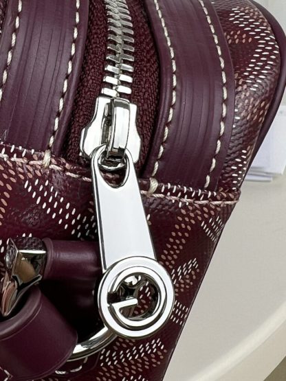  Goyard Cap-Vert PM Bag Burgundy #4057 - Image 22