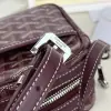  Goyard Cap-Vert PM Bag Burgundy #4057 - Image 20