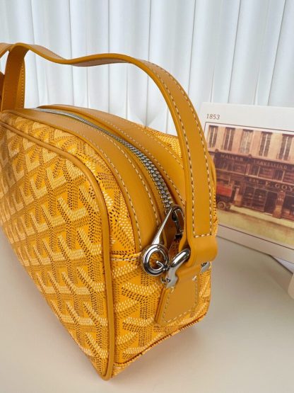  Goyard Cap-Vert PM Bag Yellow #4056 - Image 9