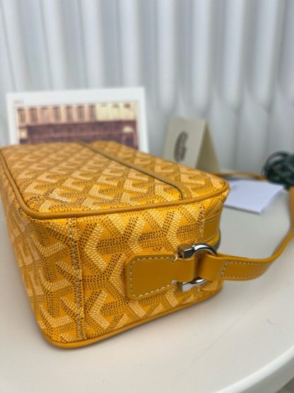  Goyard Cap-Vert PM Bag Yellow #4056 - Image 12