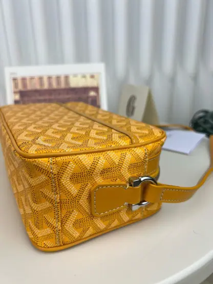  Goyard Cap-Vert PM Bag Yellow #4056 - Image 12