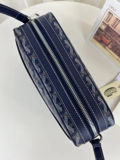  Goyard Cap-Vert PM Bag Navy Blue #4055 - Image 8