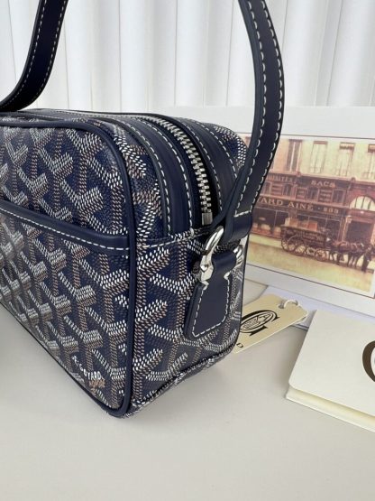  Goyard Cap-Vert PM Bag Navy Blue #4055 - Image 4
