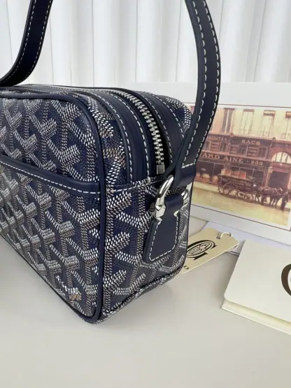  Goyard Cap-Vert PM Bag Navy Blue #4055 - Image 4